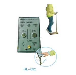 ESD Wrist and footwear tester,Antistatic Human body Combo resistance tester