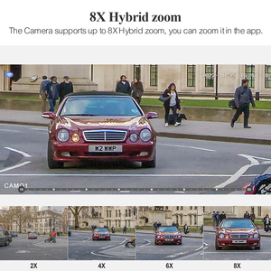 Logo miễn phí không có moq 8CH kênh 8MP ống kính kép giám sát nhà máy ảnh Hệ thống an ninh không dây CCTV Hệ thống <span class=keywords><strong>camera</strong></span> 8X Zoom - Product Image 3