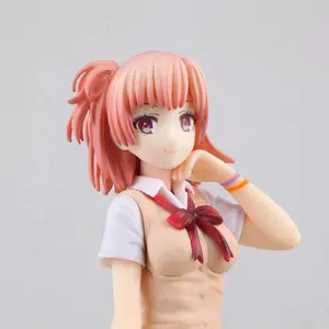 Yuigahama Yui Filles Japonais Anime Figurine sexy filles PVC Collection figurines Jouets Collection 20cm