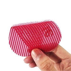 50*114MM Oval Posted Barber Tool Magic Hair Stickers Customized Logo and Color Nylon Hair <b>Holder</b> Hook and Loop Hair Gripper - Product Image 1