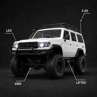 Vente en gros de voitures télécommandées RC SUV 4x4 tout-terrain en métal à 3 portes avec chargeur, en vrac, OEM ODM, certifiées EN71 CE, pour adultes