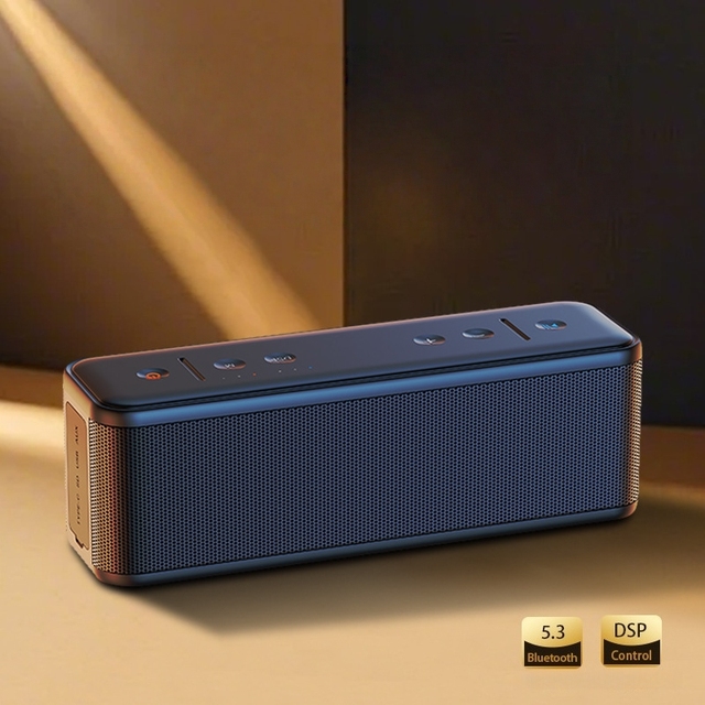 MQ HiFi Wireless Audio Speaker High Fidelity Sound Loud Bass Home Audio System Premium Sound Quality Speaker