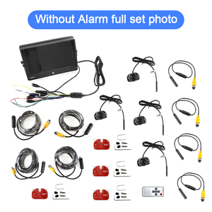10,1-Zoll-<span class=keywords><strong>Dashcam</strong></span> All-in-One-Monitor 360 °   Panorama-Vogelperspektive-Kamera-Assistent mit KI-BSD-Warnung - Product Image 6