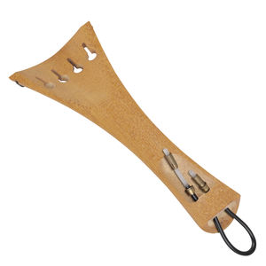 Venta al por mayor barato 4/4 violín accesorios Jujube madera violín cordal con cola cuerda accesorios conjunto PVC - Product Image 5