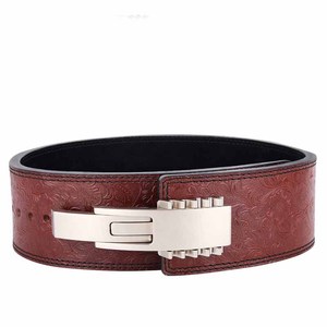 Ceinture de soutien dorsal respirante en cuir pour l'haltérophilie et les squats, modèle Coexistence 2026, vente en gros, unisexe - Product Image 1