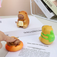 Jouet anti-stress en mousse PU à levée lente Kapibara San 2025, figurine d'animal à presser, directement du fabricant