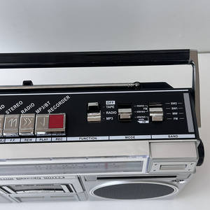 Reproductor de Casetes Portátil Estilo Años <span class=keywords><strong>80</strong></span> con Altavoz BT, Grabador, Radio AM FM SW, Altavoz Integrado, Compatible con Entrada SD/USB, Música MP3 - Product Image 3