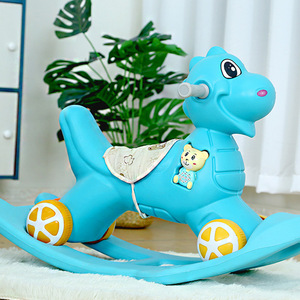 Marcheur musical rotatif de haute qualité pour bébé, jouet en plastique pour enfant, licorne, dessin animé, cheval à bascule, animal - Product Image 5