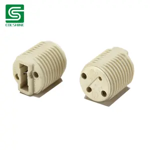 Ceramic Bulb Socket High Quality G9 LED Lamp Base Ceramic Socket G9 Type Halogen Lamp Holder For G9 LED Bulb Light