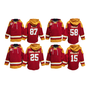 Khâu 15 mahomes 25 edward-helaire 58 <span class=keywords><strong>Thomas</strong></span> 87 kelce Kansas thành phố Mỹ bóng đá ren-up Áo chui đầu Áo Hoodie - Product Image 1