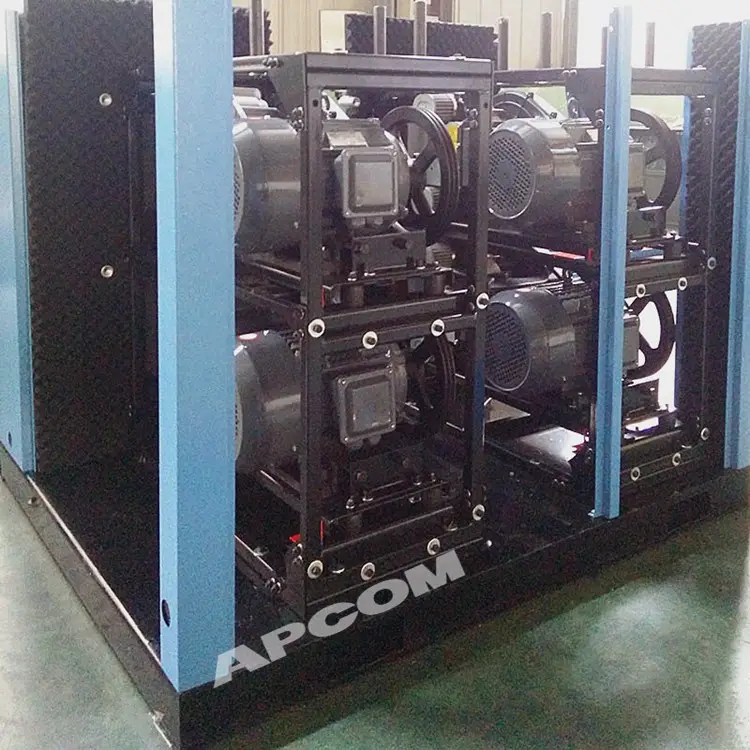 Compresor de aire APCOM sin aceite de bajo ruido 22 KW 30 HP 85 CFM compresor de aire sin aceite scroll