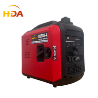 Leiser Inverter 3KVA 3KW Tragbarer Elektrischer 110V/240V Generator mit Autostart, Umweltfreundlich, Langlebig, 95% Effizienz, 6,7 Stunden Laufzeit, Benzinbetrieben