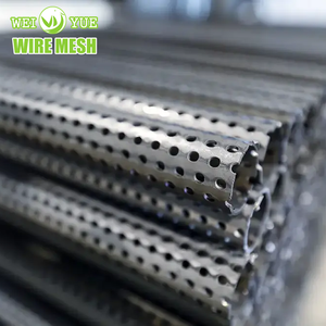 Tubo de Metal Perfurado de Aço Inoxidável Personalizado de Alta Qualidade 20MM 30MM 50MM para Filtro de Escape - Product Image 5