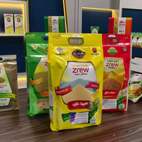 Sac d'emballage de riz basmati thaï imprimé personnalisé 10kg 15kg 20kg 30kg 50kg emballage en plastique de sac de riz vide tissé en PP laminé BOPP