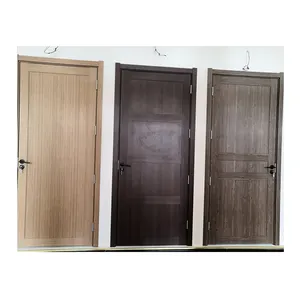 interior doors Wpc lamination door for Saudi Arabia with water proof in big size
