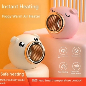 Nuevo pequeño calentador eléctrico lindo portátil de bajo ruido escritorio hogar Oficina calentamiento rápido hogar soplador de aire caliente secador caliente regalo - Product Image 3