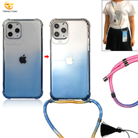 Coque TPU souple transparente et dégradée pour iPhone 11 Pro