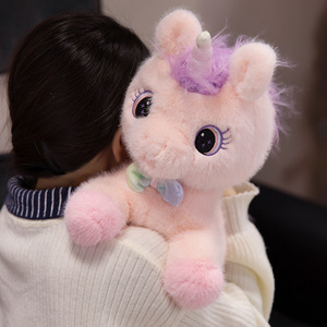 Jouets animaux en peluche personnalisés poupée <span class=keywords><strong>poney</strong></span> arc-en-ciel poupée en tissu pour cadeaux d'anniversaire pour enfants - Product Image 2