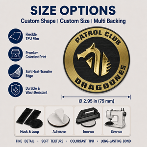 Écussons personnalisés <span class=keywords><strong>de</strong></span> haute qualité en TPU, transfert thermique, imperméables, logo 3D pour t-shirt, sweat-shirt, casquette, vêtements - Product Image 3