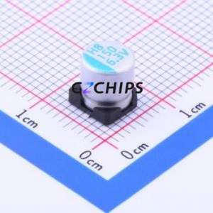 OCV151M0JTR-0607 Solid Capacitor SMD,D6.3xL7mm ( Capacitance: 150uF )( Precision: 20% Rated Voltage: 6.3V ) - Product Image 1