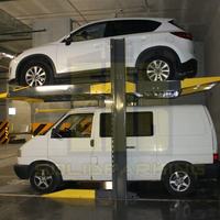 Pont élévateur de stationnement à deux colonnes 2,3 à 3,2 tonnes, élévateur de voiture en acier galvanisé, équipement de stationnement vertical pour garage