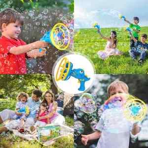 Meilleure vente de l'été 2024 : Jouet souffleur de bulles dinosaure pour enfants et tout-petits, idéal pour les cadeaux de fête et les anniversaires - Product Image 3