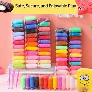Du'bao Chine Vente en gros Argile colorée super <span class=keywords><strong>l</strong></span>égère et douce de haute qualité 24 couleurs Séchage <span class=keywords><strong>à</strong></span> <span class=keywords><strong>l</strong></span>'<span class=keywords><strong>air</strong></span> Modélisation unisexe Cadeaux DIY pour enfants - Product Image 3