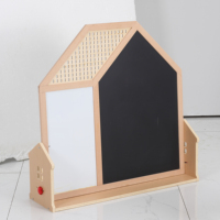 Chevalet en bois Montessori double face pour enfants planche d'art pour dessin et peinture jouets de classe maternelle préscolaire