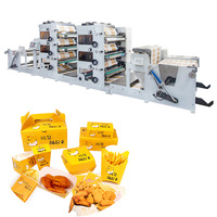 Presse d'impression flexographique automatique UV 6 couleurs haute vitesse pour étiquettes, films plastiques, feuilles d'aluminium et sacs en plastique (Nouveau)