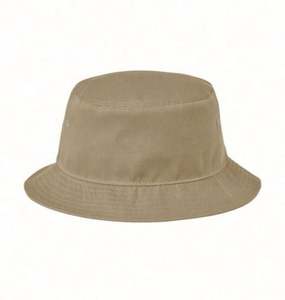 Estilo de deporte al aire libre personalizado tela impermeable añadir bordado Logo cubo sombrero con cuerda cubo sombrero - Product Image 3