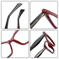2023 mode femme lunettes de soleil cadre lunettes optique lentille transparente concepteur TR90 lumière cadres femmes