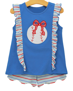 GSSO3194 Conjunto de Ropa Infantil de Verano con Estampado de Flores para Niña Pequeña, Venta al por Mayor Personalizada - Product Image 5