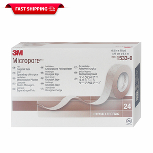 Cinta Microporosa <span class=keywords><strong>3M</strong></span>, Cinta de Papel Transpirable Microporosa Quirúrgica, Aplicación de Extensiones de Pestañas, Cinta Transpirable Médica para Pestañas - Product Image 2