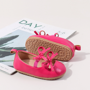 Nouveauté, belles chaussures pour bébé en PU solide, pour filles, pré-marcheuses - Product Image 2
