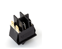 Interrupteur à bascule double 16A pour bateaux, type 6 broches avec lumière LED, interrupteur détachable en cuivre, durable 250V