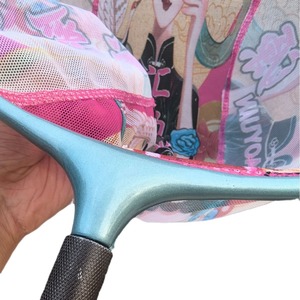 Boyuan – filet de pêche en alliage d'aluminium de 35 cm de diamètre, tête de filet haute résistance avec maille à motifs bleus - Product Image 5