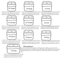 Ensemble de literie brodé 4 pièces pour chambre d'adultes, housse de couette en coton, taie d'oreiller, couvre-lit, ensemble de draps simples, linge de lit