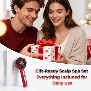 EMS Scalp <b>Massager</b> Electric Hair Oil Applicator with Nano Mist 3 Color LED Scalp Care Device 5 Massage Modes - Product Image 6