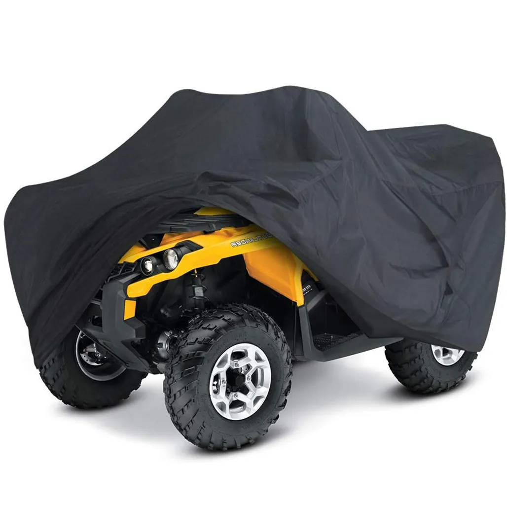 300D Oxford UV geschützte reißfeste wasserdichte Outdoor-ATV-Abdeckung Autoabdeckungsserie