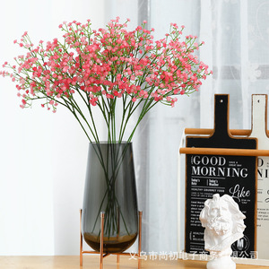 Flores Artificiales de Baby's Breath, Ramo de Flores Secas de Plástico, Accesorios para Fotografía de Bodas al Aire Libre, Decoraciones para el Hogar, Estilo Natural - Product Image 4