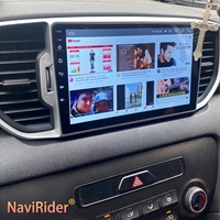 Autoradio Stéréo Tableau de Bord 8+128 Go avec Commande Vocale IA, CarPlay Sans Fil, DSP, GPS, Android Auto, USB pour Sportage 4 QL 2018-2021 - Garantie 1 An
