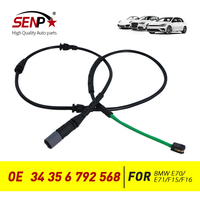 SENP 34356792568 34356789080 Sensor de desgaste electrónico de pastillas de freno delantero para BMW X5 F15 X6 F16
