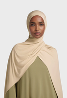 Nouvelle Tendance Hijab en Jersey Liquide Premium aux Finitions Impeccables, Rafraîchissant, Léger, Non Transparent, Brillance Subtile, Foulard en Jersey pour Femme Musulmane