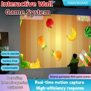 Système interactif FT8 avec 22 jeux thématiques, jeu de projection interactive sur mur virtuel : un jeu multijoueur de lancer de balles - Product Image 2