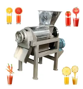 Extractor Industrial de zumo de zanahoria, máquina electrónica para hacer zumo de fruta, naranja y limón