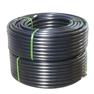 HDPE Pipe Price Per Foot 4 inch PE100 Roll Pipe HDPE Coil Tube 160mm 110mm Price for Water Pump