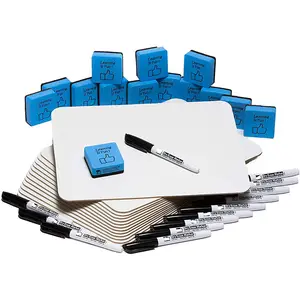 Seco Apagar Lapboards Pacote de 25 Whiteboard Set Portable White Boards