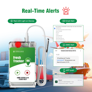 Tươi Tracker 10E thông minh IOT nhiệt độ màn hình 4g vị trí thời gian thực dữ liệu nhiệt độ <span class=keywords><strong>logger</strong></span> - Product Image 2
