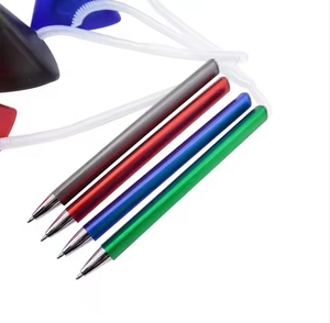 Stylo publicitaire classique à bille avec impression sérigraphiée, support de bureau en plastique écologique personnalisé avec logo - Product Image 5