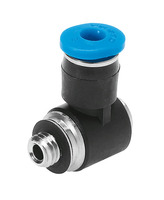 Conectores Rápidos Universales FESTO Originales Nuevos para Curvado en Ángulo Recto Tipo L, Rosca Universal, QSML/LV/LLV-M3/M5/G1/8-2